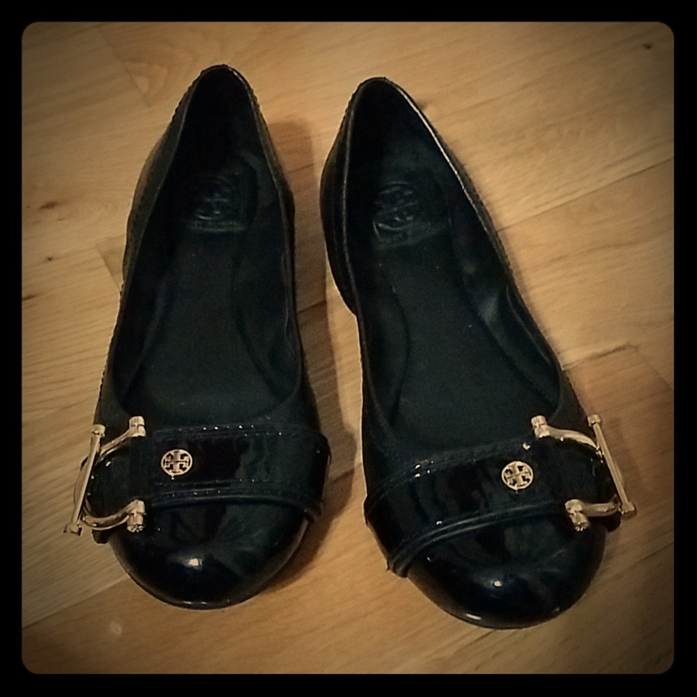 Tory Burch black flats 6.5